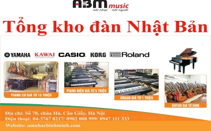 Địa chỉ bán đàn piano Nhật Bản uy tín, chất lượng tại Hà Nội
